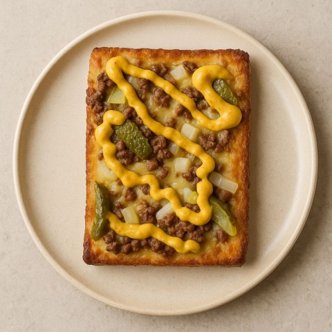 Pickle Burger Protein Pizza